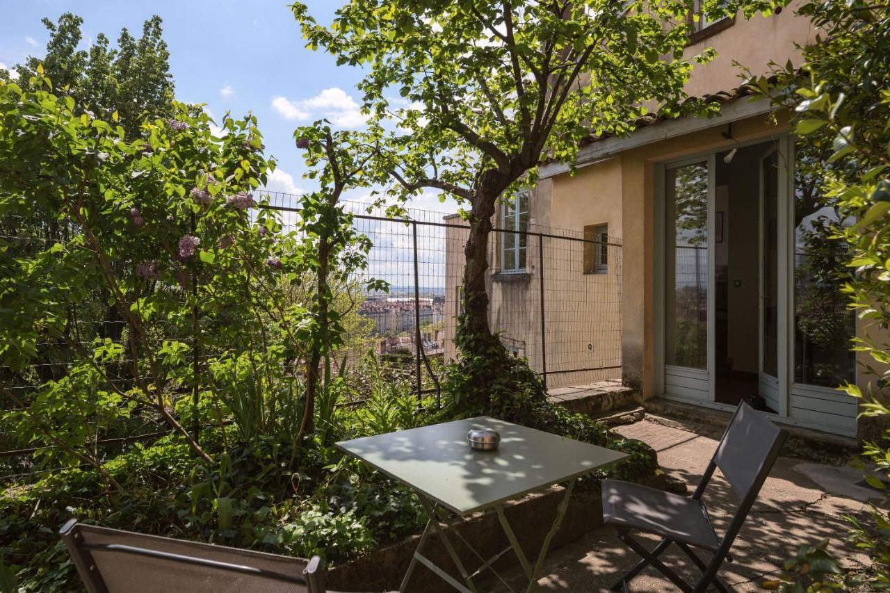 Ferienwohnung Les Jardins Du Gourguillon Lyon Exterior foto