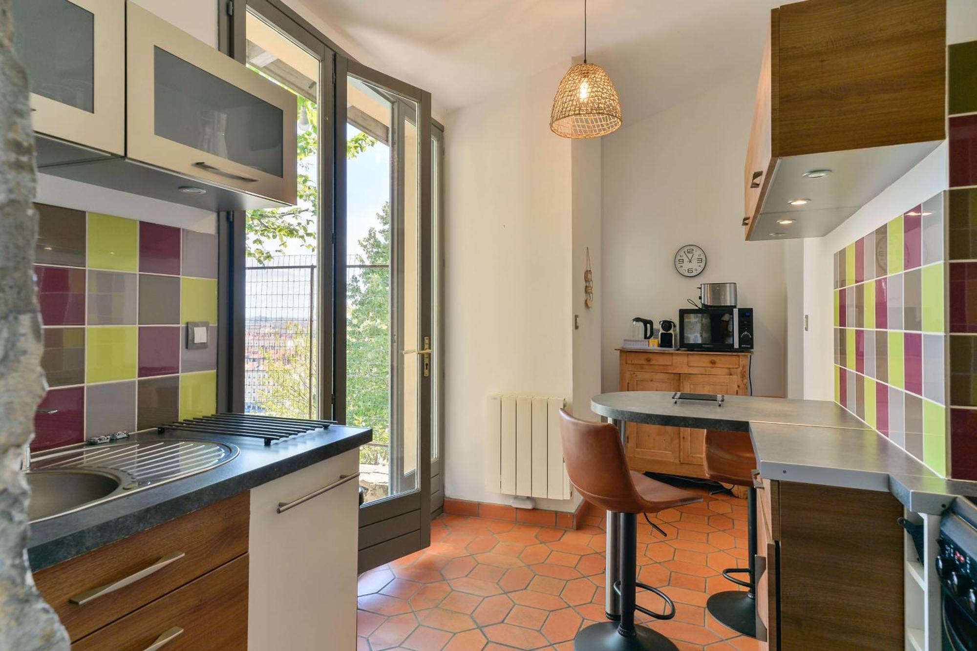 Ferienwohnung Les Jardins Du Gourguillon Lyon Exterior foto